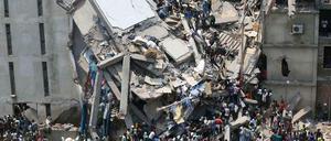 Als am 24. April 2013 die Fabrik Rana Plaza einstürzte, befanden sich 3000 Menschen im Gebäude.