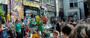 Umsonst und draußen: Die Comicinvasion lockt zusätzlich mit Kleinkunst und Musik.