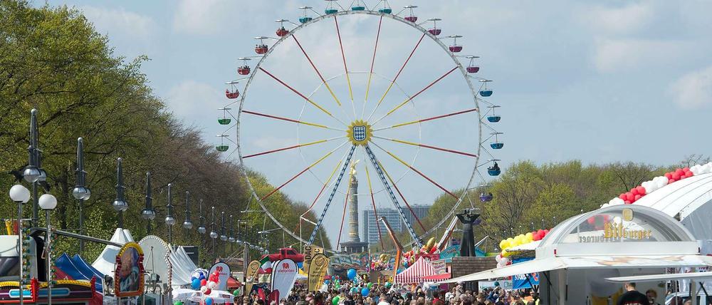 Vergangenes Jahr kamen etwa 350 000 Besucher zum Kinderfest den Linden. .