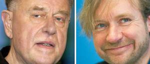 Bildkombo mit Claus Peymann und Tim Renner