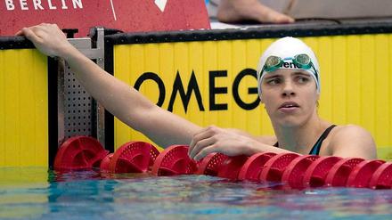 Nur national spitze. Franziska Hentke holte den Titel über 400 Meter Lagen.