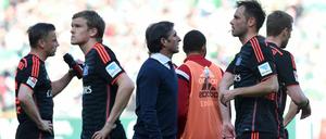 Glücklos: Neu-Trainer Bruno Labbadia (r.) und der Hamburger SV.