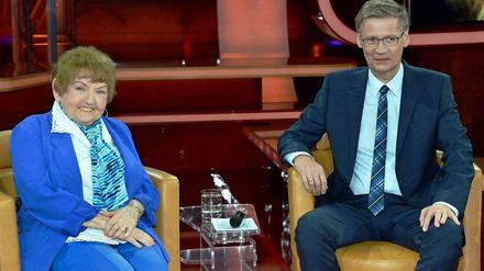 Eva Kor bei Günther Jauch. 