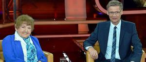 Eva Kor bei Günther Jauch. 
