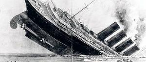 Untergang vor 100 Jahren. Thomas Mann sah in der Lusitania das „freche Symbol der englischen Seeherrschaft“.