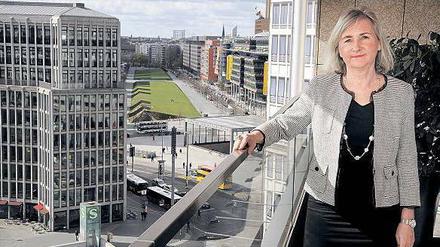 Kanadische Pioniere. Dort, wo Botschafterin Marie Gervais-Vidiricaire heute über einen belebten Leipziger Platz schauen kann, war bis zur Jahrtausendwende Brachland – und vorher Todesstreifen.