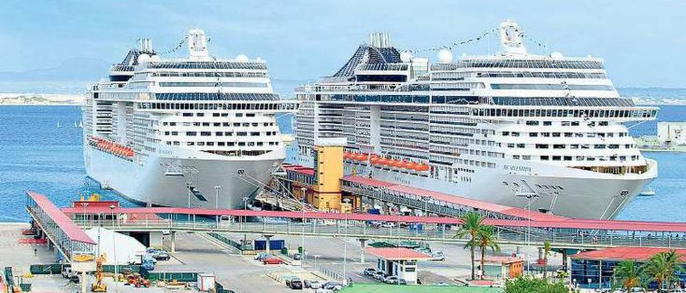 Mallorca ahoi! Schiffe der Mediterranean Shipping Company (MSC) sind jedoch nicht nur im Mittelmeer unterwegs.