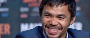 Beliebt. Sogar Muhammad Ali ist Fan von Manny Pacquiao.