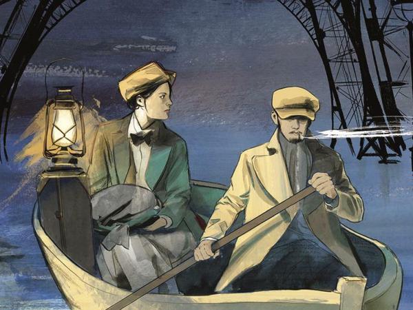 Land unter. Paris versank im Jahr 1910 im Hochwasser.