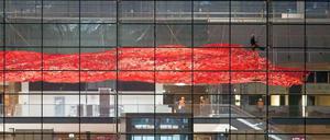Zumindest von der Architektur her transparent: der künftige, wenn auch nicht mehr ganz neue Hauptstadtflughafen BER.