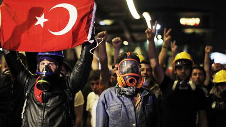 Die Proteste im Gezi-Park in Istanbul im Juni 2013. 