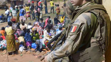 Frankreich hatte im Dezember 2013 einen Militäreinsatz in Zentralafrika gestartet.