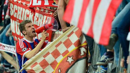 Spannung garantiert: Thomas Müller lebt für die großen Spiele wie das DFB-Pokalhalbfinale gegen Borussia Dortmund.