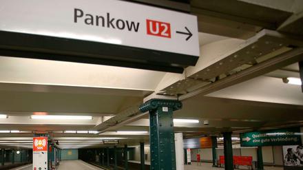 Am U-Bahnhof Wittenbergplatz.