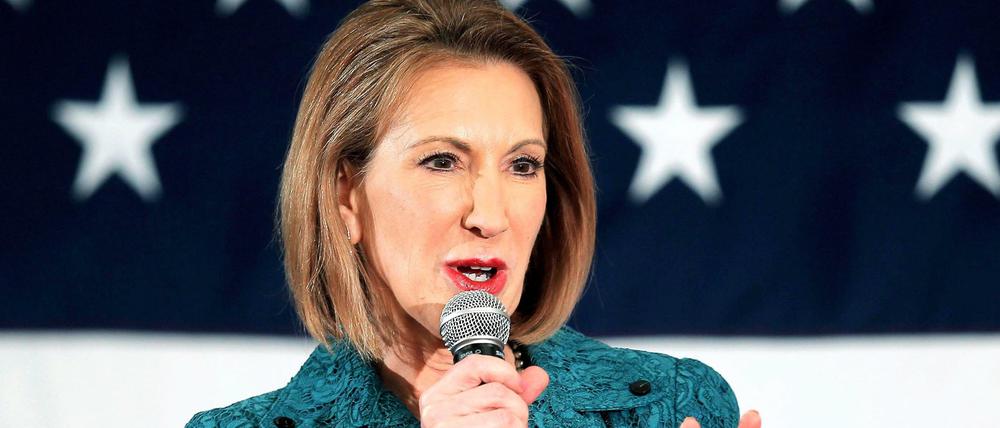 Will US-Präsidentin für die Republikaner werden: Topmanagerin Carly Fiorina