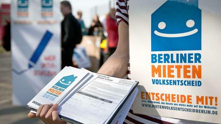 Erfolgreich gestartet: Der Berliner Mietenvolksentscheid.