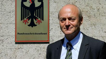 Unter Druck. BND-Präsident Gerhard Schindler.