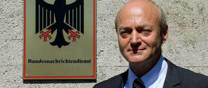 Unter Druck. BND-Präsident Gerhard Schindler.