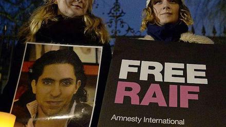 Unterstützer von Raif Badawi