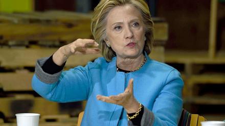 Hat auch Anhänger bei Europas Konservativen: die ehemalige US-Außenministerin Hillary Clinton.