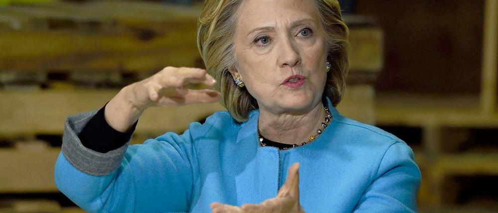 Hat auch Anhänger bei Europas Konservativen: die ehemalige US-Außenministerin Hillary Clinton.