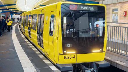 Zukunftsinvestition. So sehen die Züge des neuen U-Bahntyps IK aus, die ab 2017 eingesetzt werden sollen. 