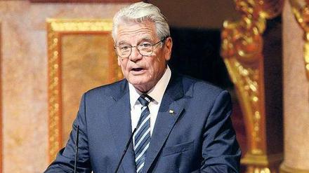 Joachim Gauck sprach im Berliner Dom auch von einer Mitverantwortung Deutschlands für den Genozid vor 100 Jahren.