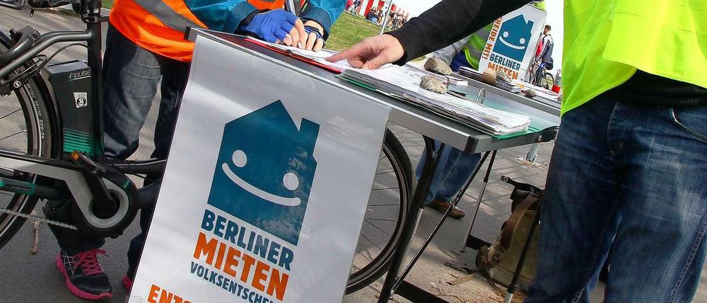Der Berliner Mietenvolksentscheid, eine Herausforderung für Rot-Schwarz.