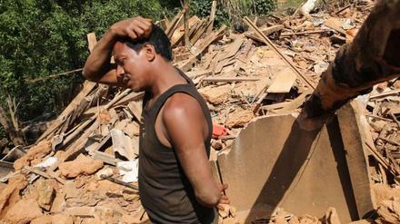 In Nepal erschüttern auch nach dem großen Erdbeben vom 25. Mai einige Nachbeben die Region.