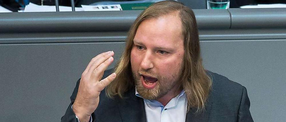 Anton Hofreiter (45) ist seit Oktober 2013 gemeinsam mit Katrin Göring-Eckardt Vorsitzender der Bundestagsfraktion der Bündnisgrünen.