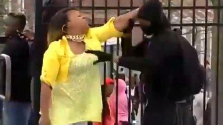 Toya Graham aus Baltimore ohrfeigt ihren 16-jährigen Sohn - und wird zur Berühmtheit im Netz.