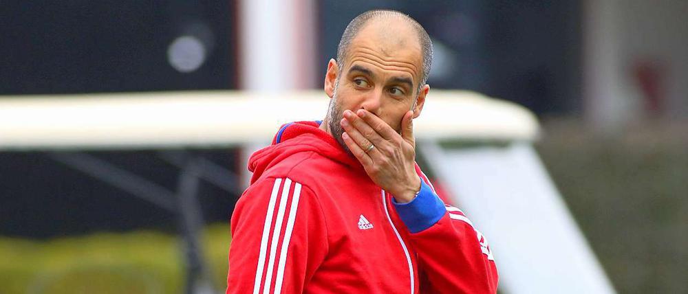Der Tag musste ja kommen: Pep Guardiola trifft auf seinen alten Klub aus Barcelona.