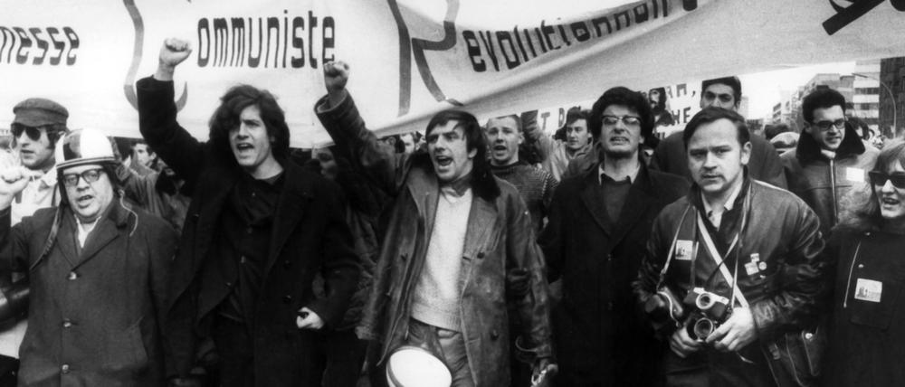 „Ho Ho Ho Chi Minh!“ Tausende von Protestierern skandierten bei Demonstrationen wie dieser im Februar 1968 den Namen des nordvietnamesischen Kommunistenführers. 