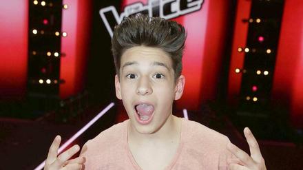 Der 13-Jährige Noah-Levi hat die Sat.1-Musikshow "The Voice Kids 2015" gewonnen.