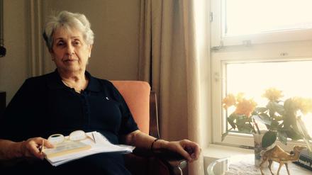 Nachdenken über Flucht und Vertreibung. Die Berlinerin Edith Kiesewetter-Giese, 79.