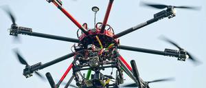 Kameradrohnen kommen immer häufiger beim Fernsehen zum Einsatz.