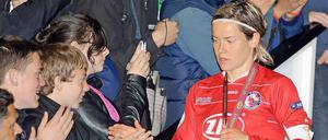 Jennifer Zietz will zum Abschluss der Karriere noch mal jubeln.