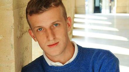 In Frankreich ein Star: Édouard Louis (22) lebt heute in Paris.