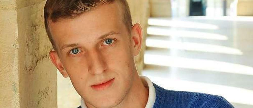 In Frankreich ein Star: Édouard Louis (22) lebt heute in Paris.