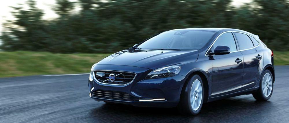 Langnase: Der kompakte Volvo V40 ist optisch ein Hingucker geworden. Mit Schwedenstahl von einst hat das Modell so gar nichts mehr am Hut. 