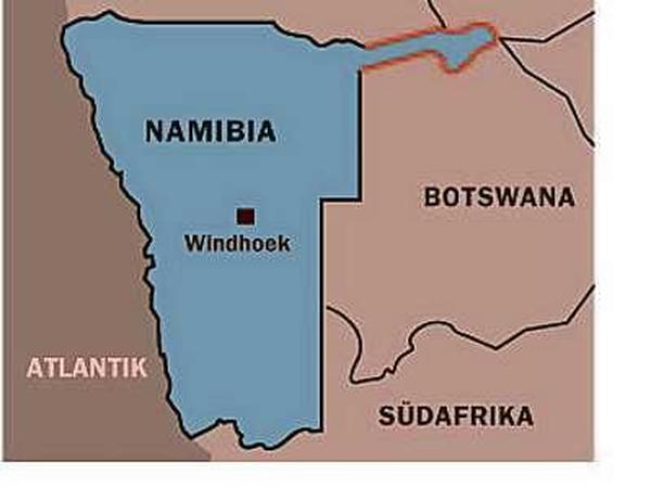 Der Caprivi-Zipfel sollte Teil einer Verbindungslinie zwischen Deutsch-Südwest (heute Namibia) und Deutsch-Ostafrika werden.