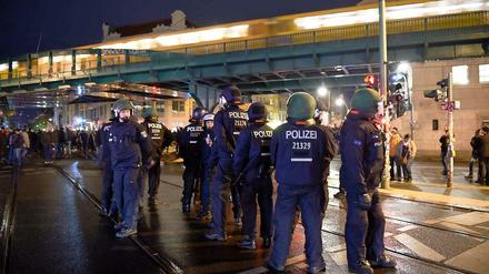 In der Walpurgisnacht und am 1. Mai ist die Polizei im Dauereinsatz.