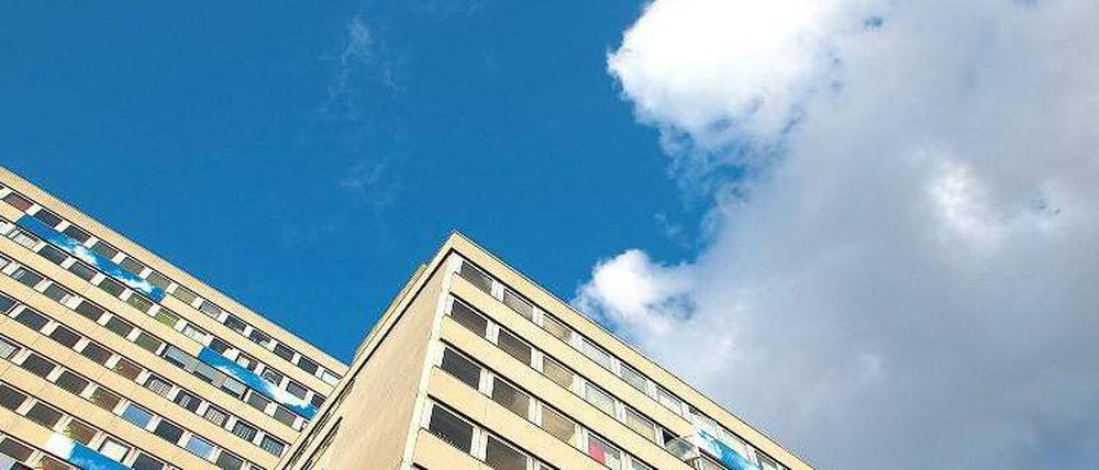 Das Excelsior-Hochaus in der Kreuzberger Stresemannstraße