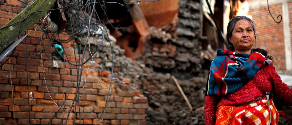 Das gewaltige Erdbeben in Nepal hat große Verwüstung angerichtet.