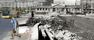 Auch der U-Bahnhof Wittenbergplatz in Schöneberg war 1945 eine Ruine, und ins KaDeWe war zwei Jahre zuvor ein US-Bomber gestürzt.