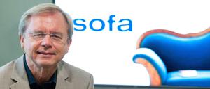 Wolfgang Herles und das Blaue Sofa