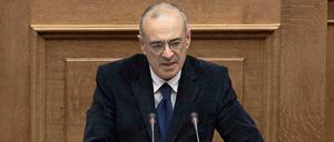 Der stellvertretende Finanzminister Griechenlands, Dimitris Mardas.