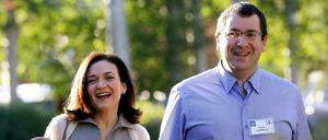 Sheryl Sandberg und David Goldberg kannten sich seit den 90er Jahren und haben zwei Kinder. Diese Aufnahme entstand im Juli 2014.