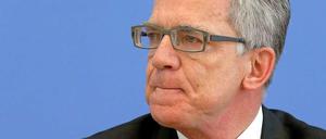 Bundesinnenminister Thomas de Maizière.