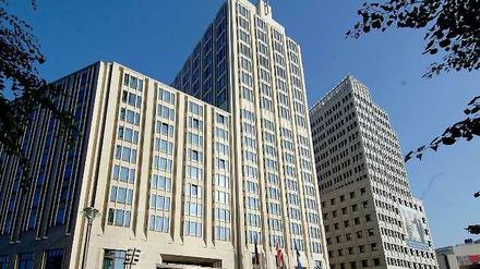 Das Beisheim-Center am Potsdamer Platz: Der Sitz der Stiftung Neue Verantwortung.